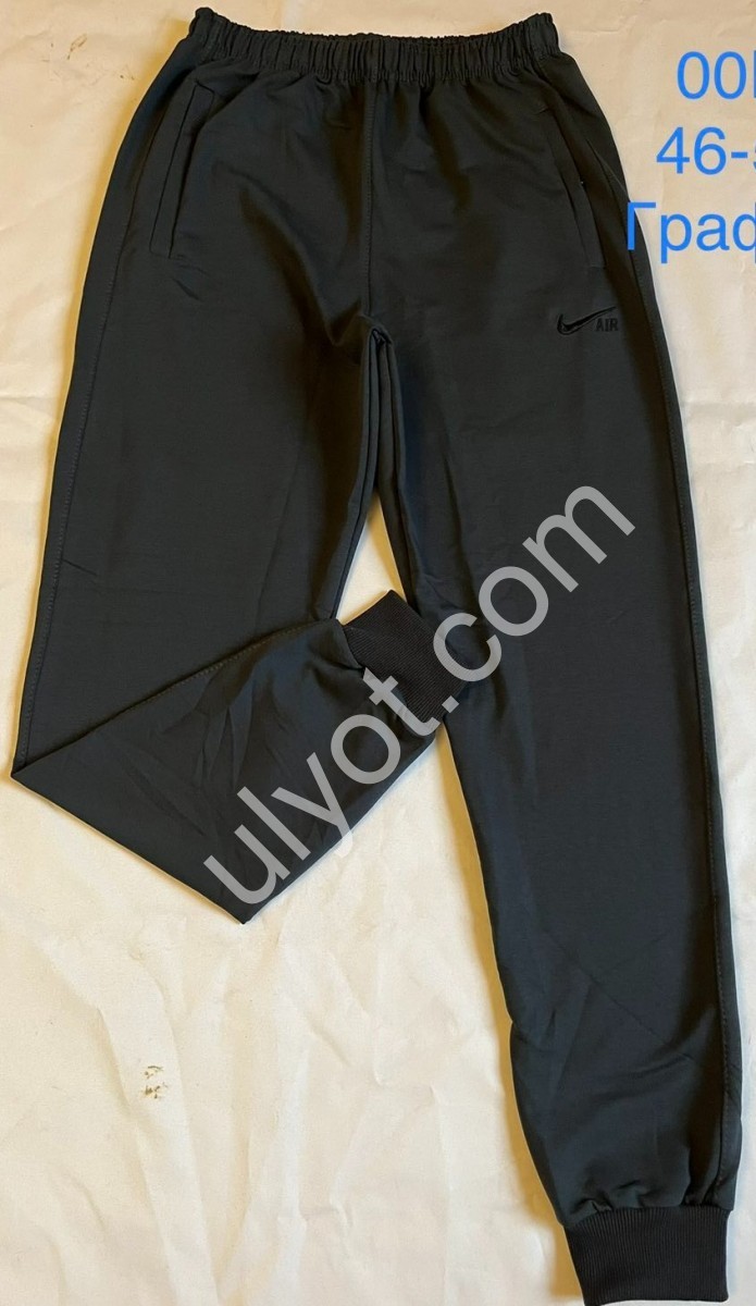 СПОРТ.ШТАНИ N02 (46-54) МАНЖЕТ ГРАФІТ 00M