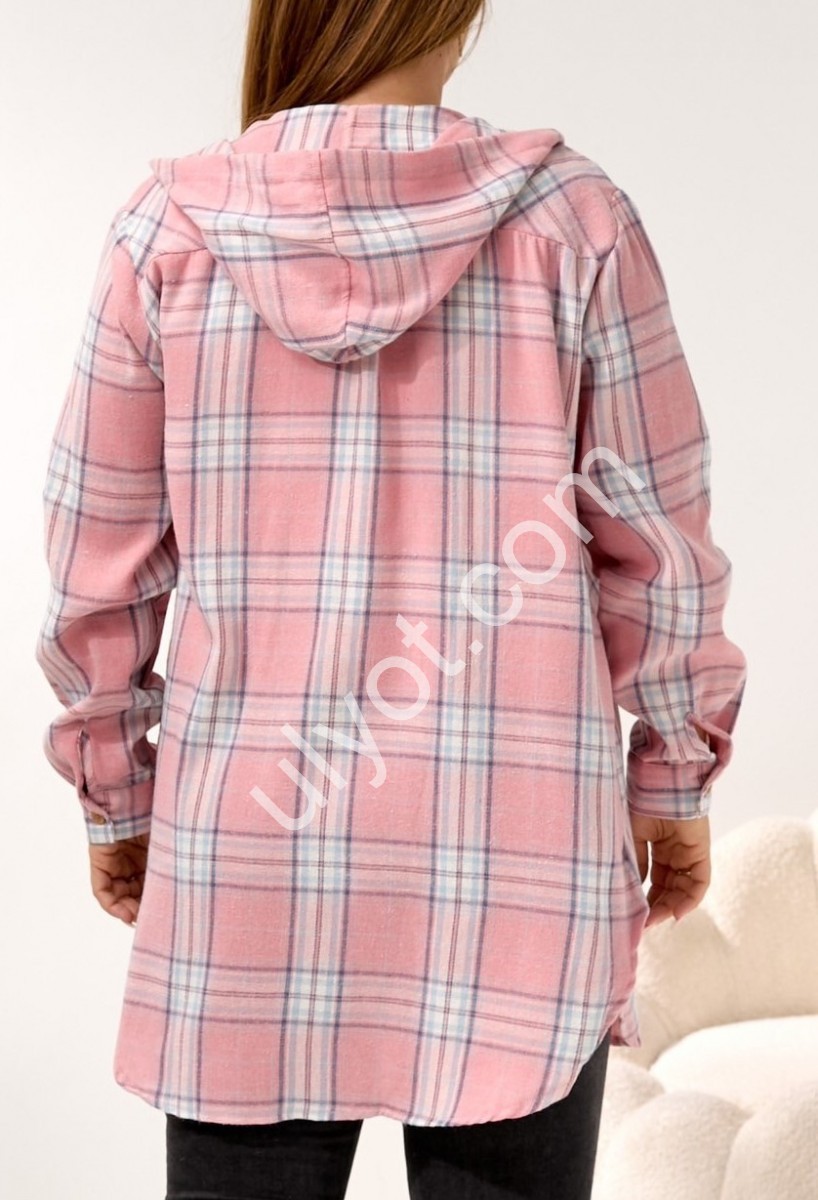 РУБАШКА (3XL-6XL) ГОЛУБОЙ 7750