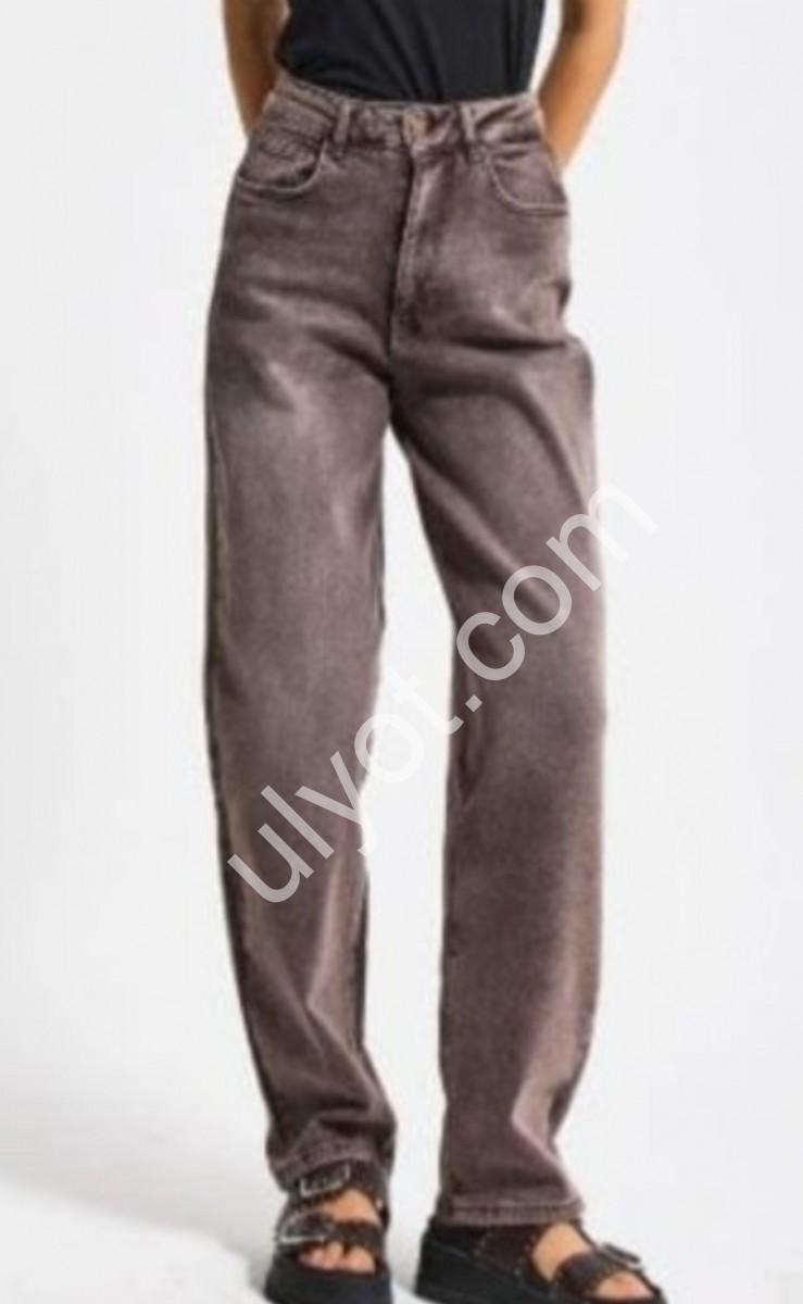 ДЖИНСЫ IT'S BASIC (38-48) КАПУЧИНО 3468/2s6/180