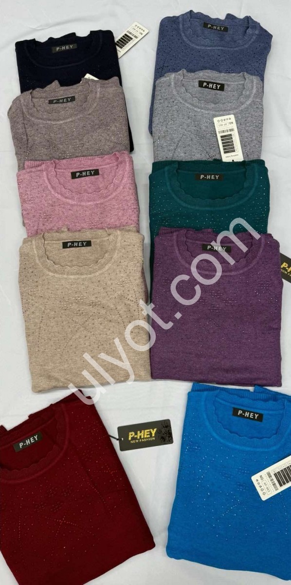 СВІТЕР (ONE SIZE 52-58) МІКС AF-963