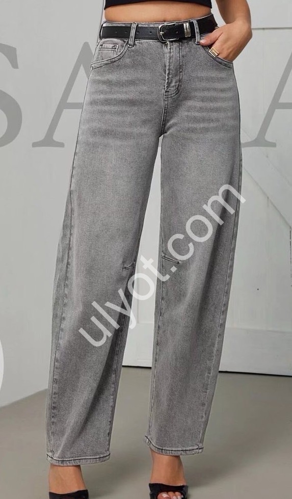 ДЖИНСИ M.SARA (XS-XL) ГРАФІТ 1036-D