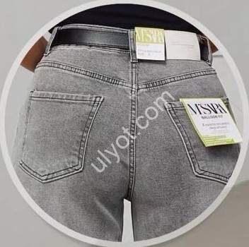 ДЖИНСИ M.SARA (XS-XL) ГРАФІТ 1036-D