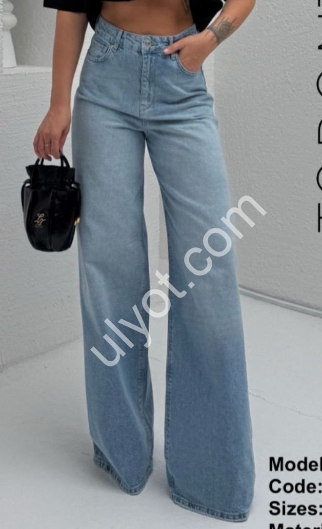 ДЖИНСИ ZEO BASIC (34-42) БЛАКИТНИЙ 5151