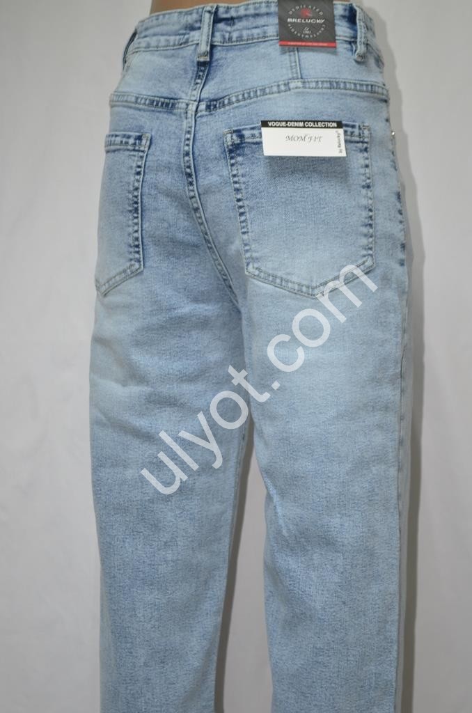 ДЖИНСЫ RELUCKY (28-33) ГОЛУБОЙ 0516-2