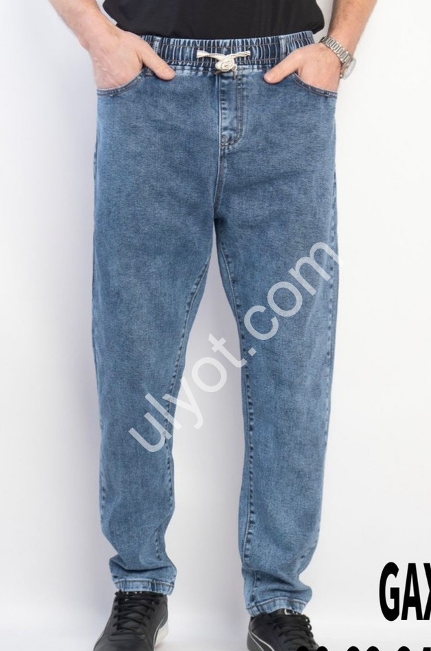 ДЖИНСИ GAXGAX (32-42) Т.СИНІЙ 1221