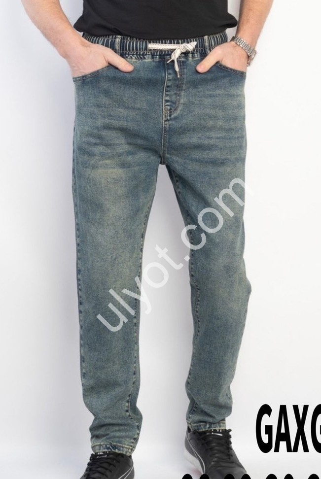 ДЖИНСЫ GAXGAX (28-36) Т.СИНИЙ 1256