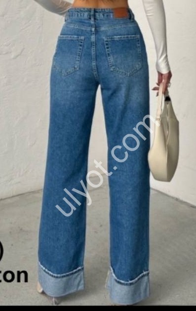 ДЖИНСЫ ZEO BASIC (34-42) СИНИЙ 5154