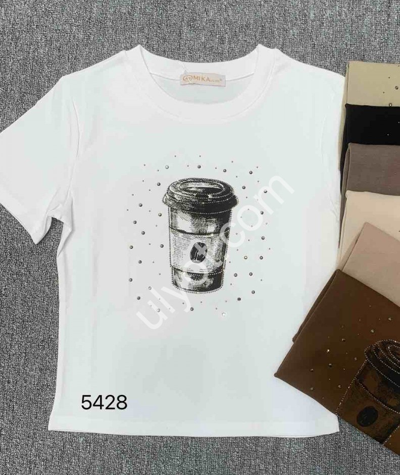 ФУТБОЛКА (ONE SIZE 46-50) МИКС 5428