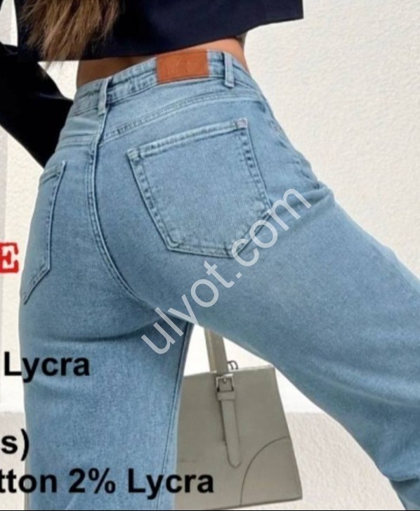 ДЖИНСЫ ZEO BASIC (30-36) ГОЛУБОЙ 5173