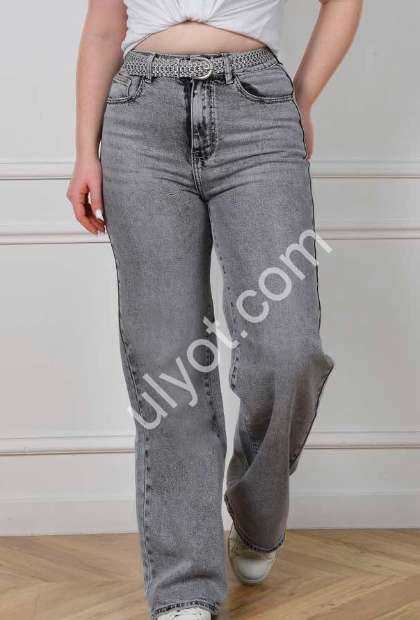 ДЖИНСЫ KT.MOSS (28-33) СЕРЫЙ 773