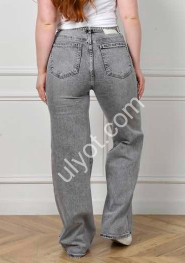 ДЖИНСЫ KT.MOSS (28-33) СЕРЫЙ 773