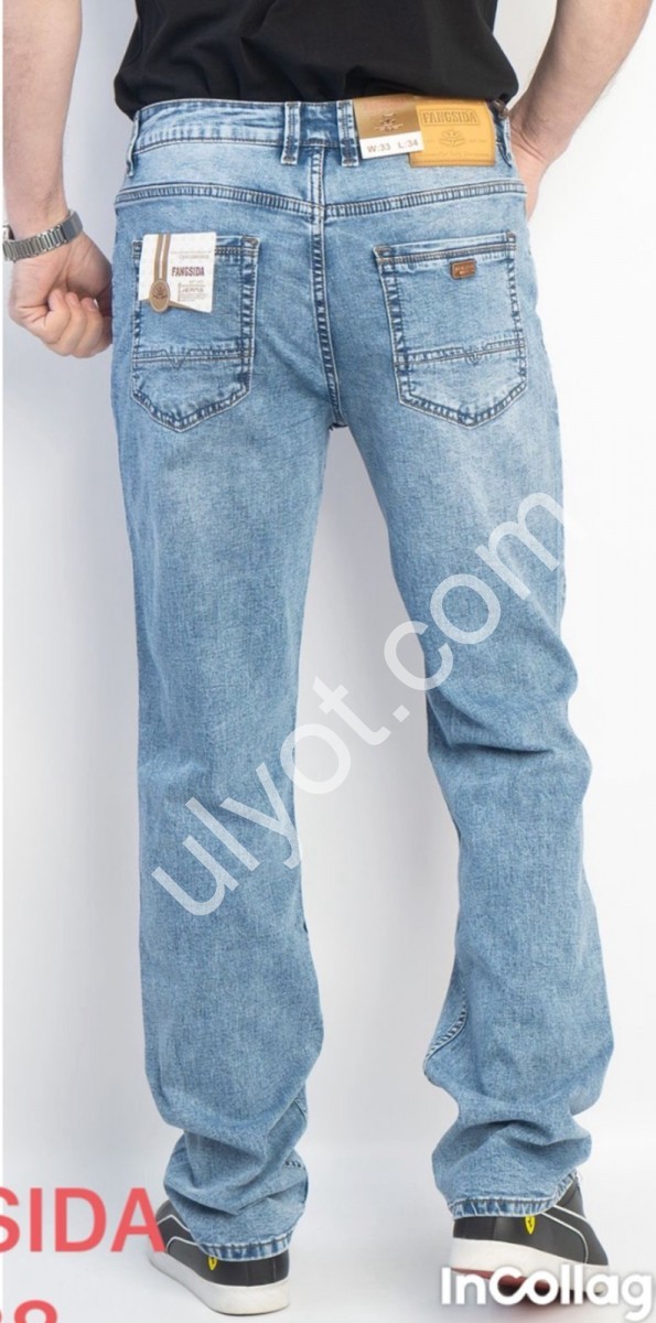 ДЖИНСИ FANGSIDA (33-38) БЛАКИТНИЙ 8888