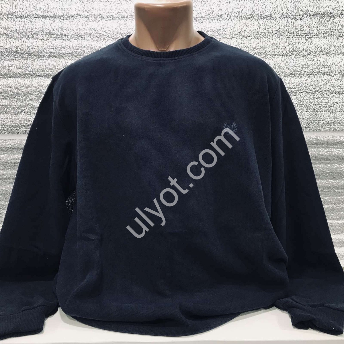 СВИТЕР MADU (4XL-7XL) Т.СИНИЙ 5501