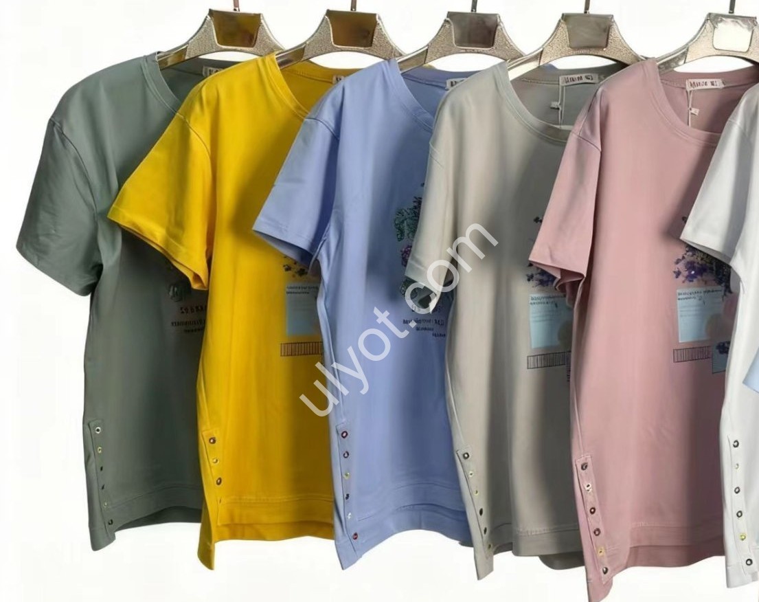 ФУТБОЛКА (5XL-8XL) БІЛИЙ 8201