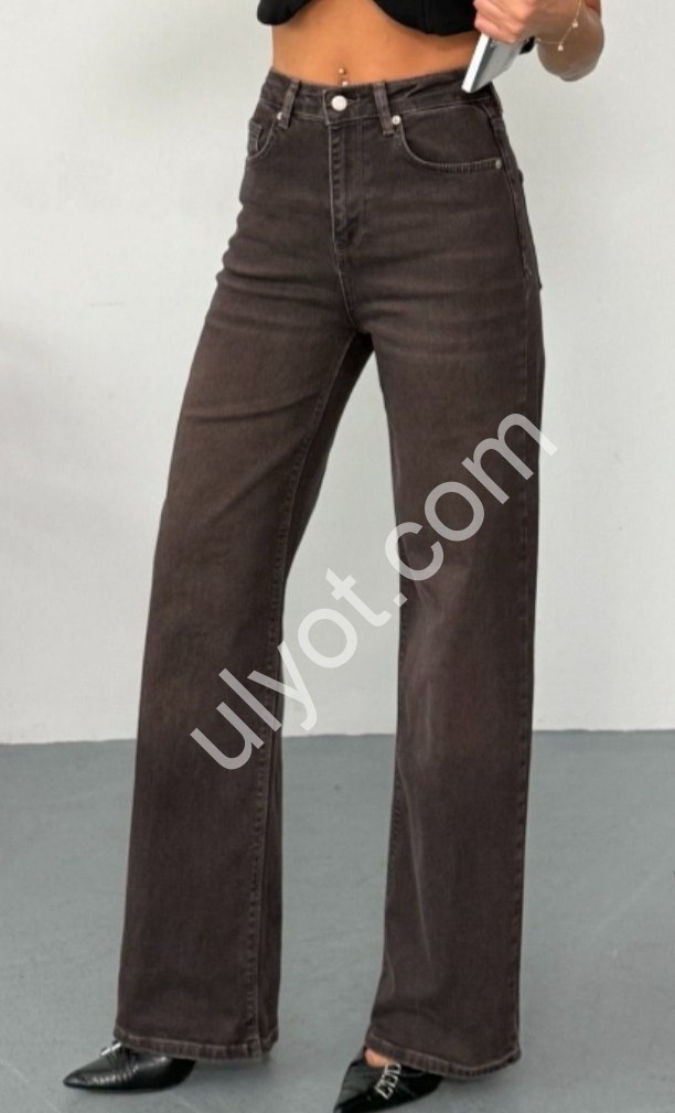 ДЖИНСЫ ZEO BASIC (34-42) ШОКОЛАД 5105