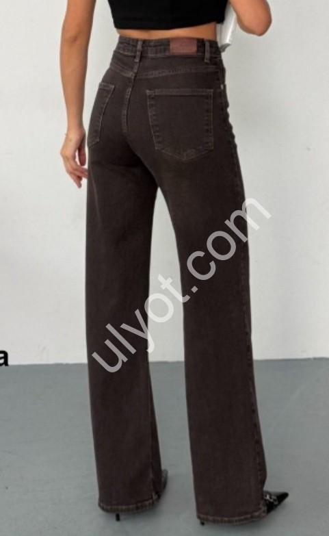 ДЖИНСЫ ZEO BASIC (34-42) ШОКОЛАД 5105