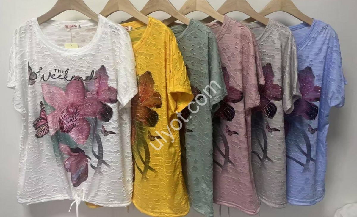 ФУТБОЛКА (2XL-5XL) ЖЕЛТЫЙ 8202Д