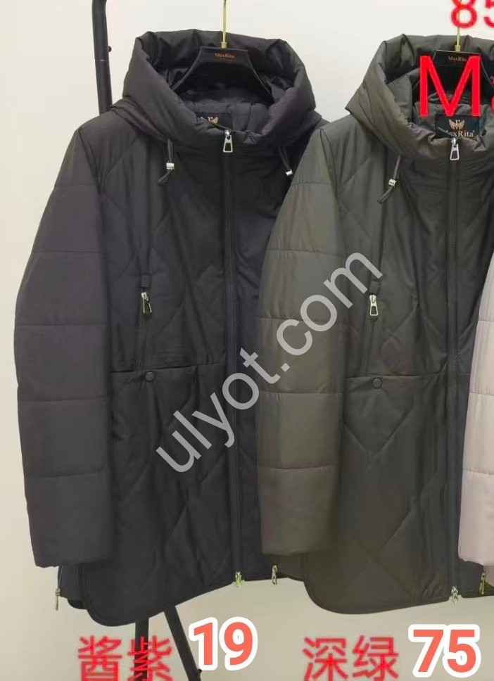 КУРТКА MAXRITA (50-60) ЧЕРНЫЙ 966-10