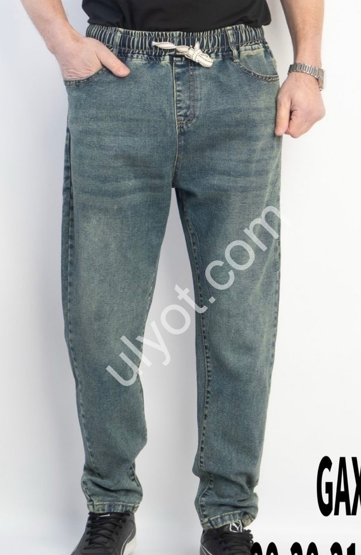 ДЖИНСЫ GAXGAX (29-38) Т.СИНИЙ 1255