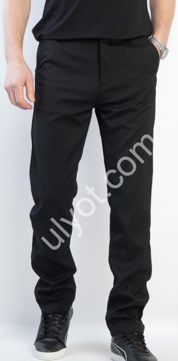 БРЮКИ FEERARS (34-44) ПОЛОСКА ЧЕРНЫЙ 39-1