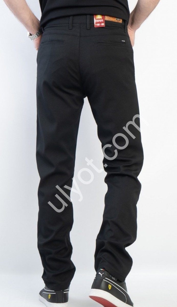 БРЮКИ FEERARS (34-44) ПОЛОСКА ЧЕРНЫЙ 39-1