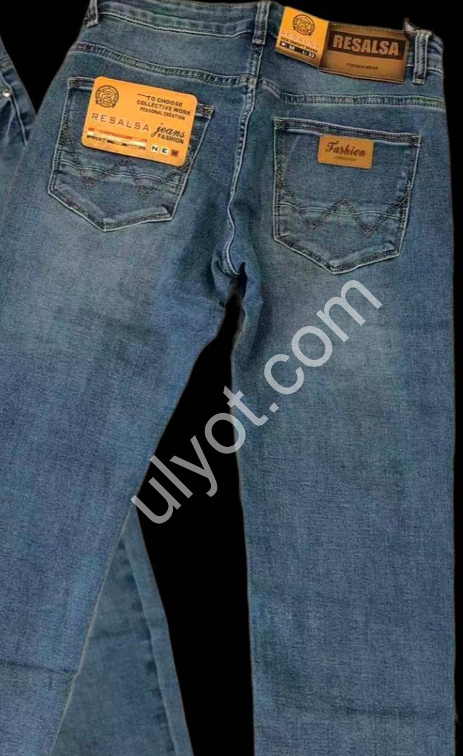 ДЖИНСИ RESALSA (30-38) СИНІЙ 813