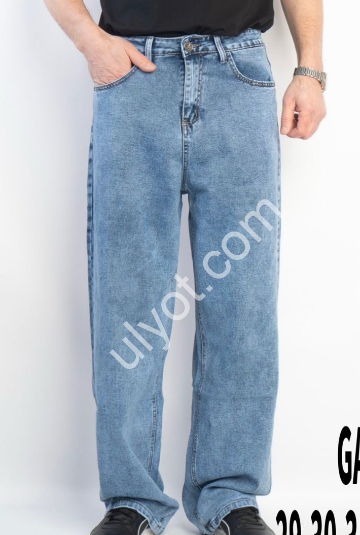 ДЖИНСЫ GAXGAX (29-38) СИНИЙ 1275