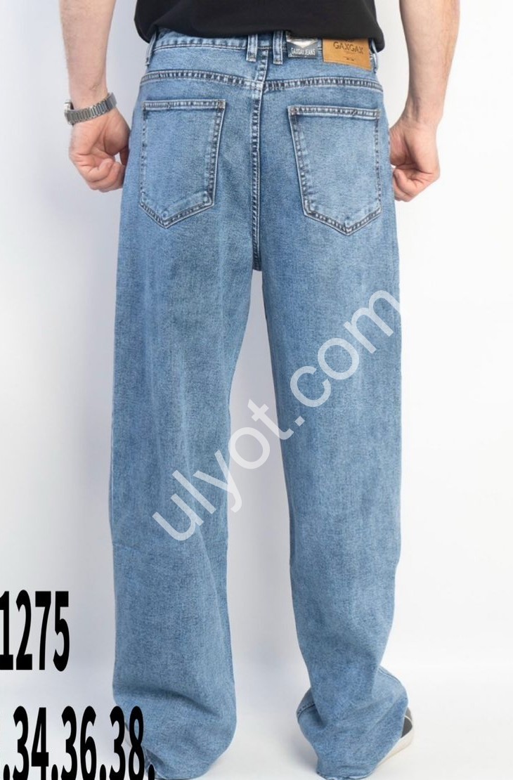 ДЖИНСЫ GAXGAX (29-38) СИНИЙ 1275