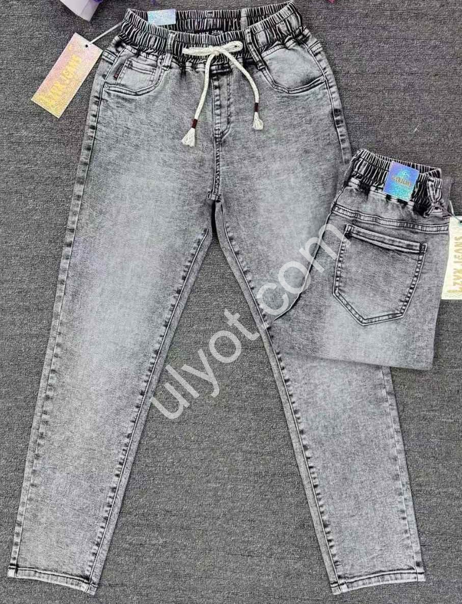 ДЖИНСЫ LZYX (28-33) СЕРЫЙ 88280