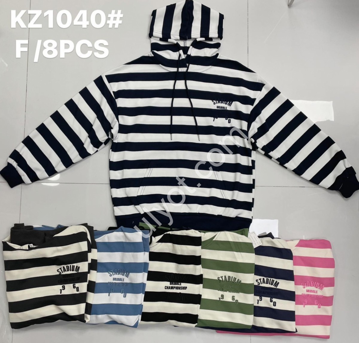 СВІТШОТ (OVER SIZE) МІКС KZ1040