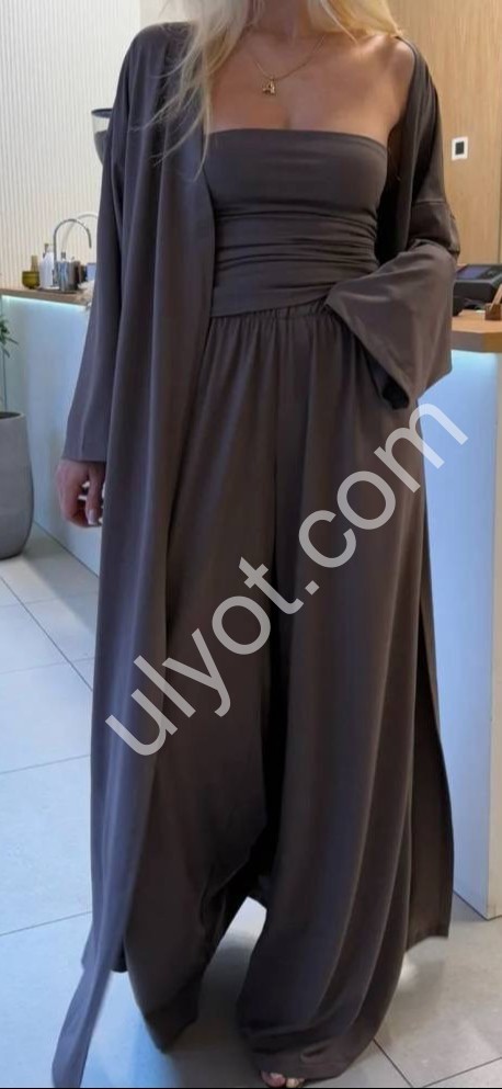 КОСТЮМ  ТРОЙКА (42-46) ГРАФИТ 764