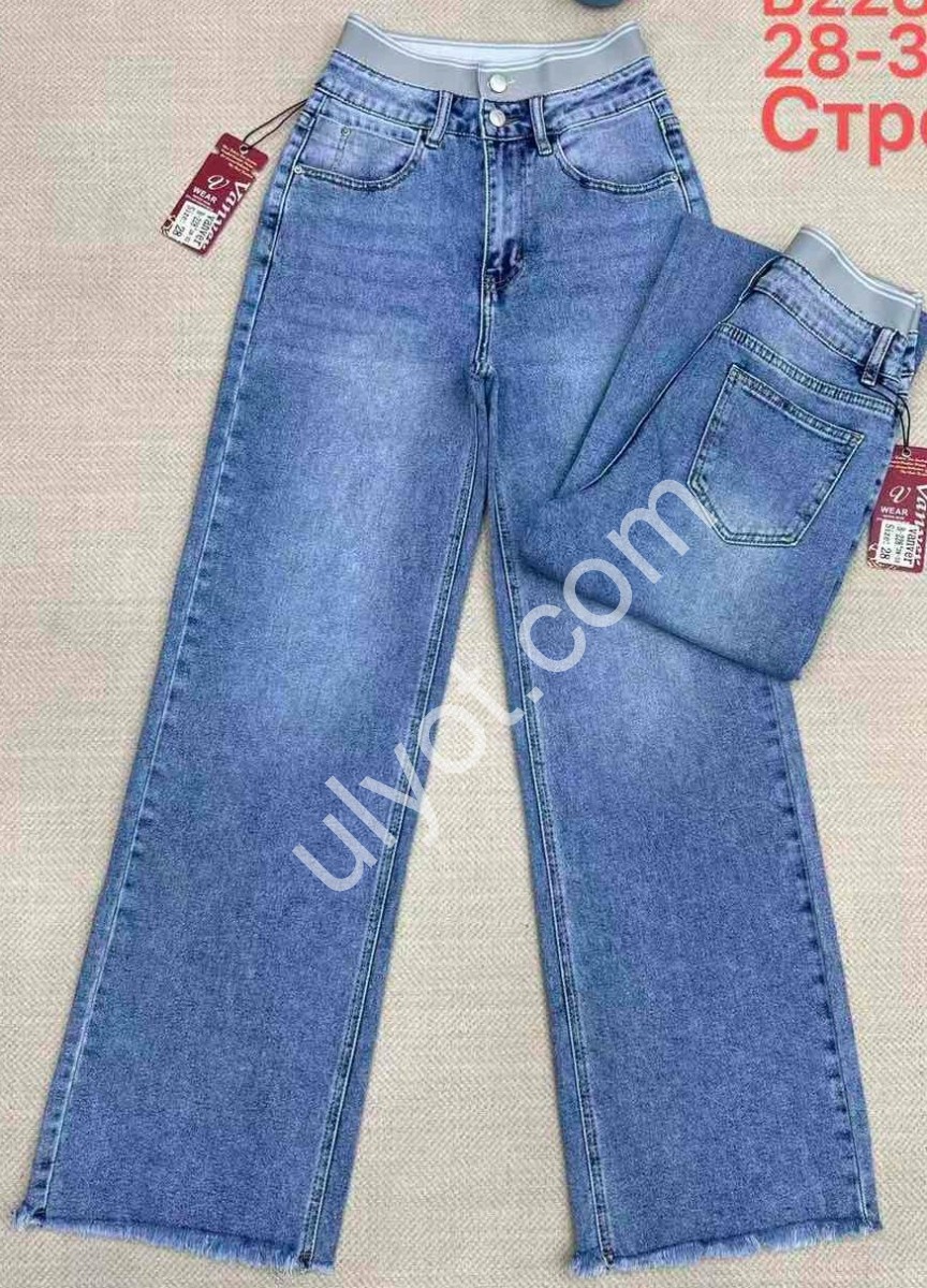 ДЖИНСЫ VANVER (28-33) СИНИЙ B228