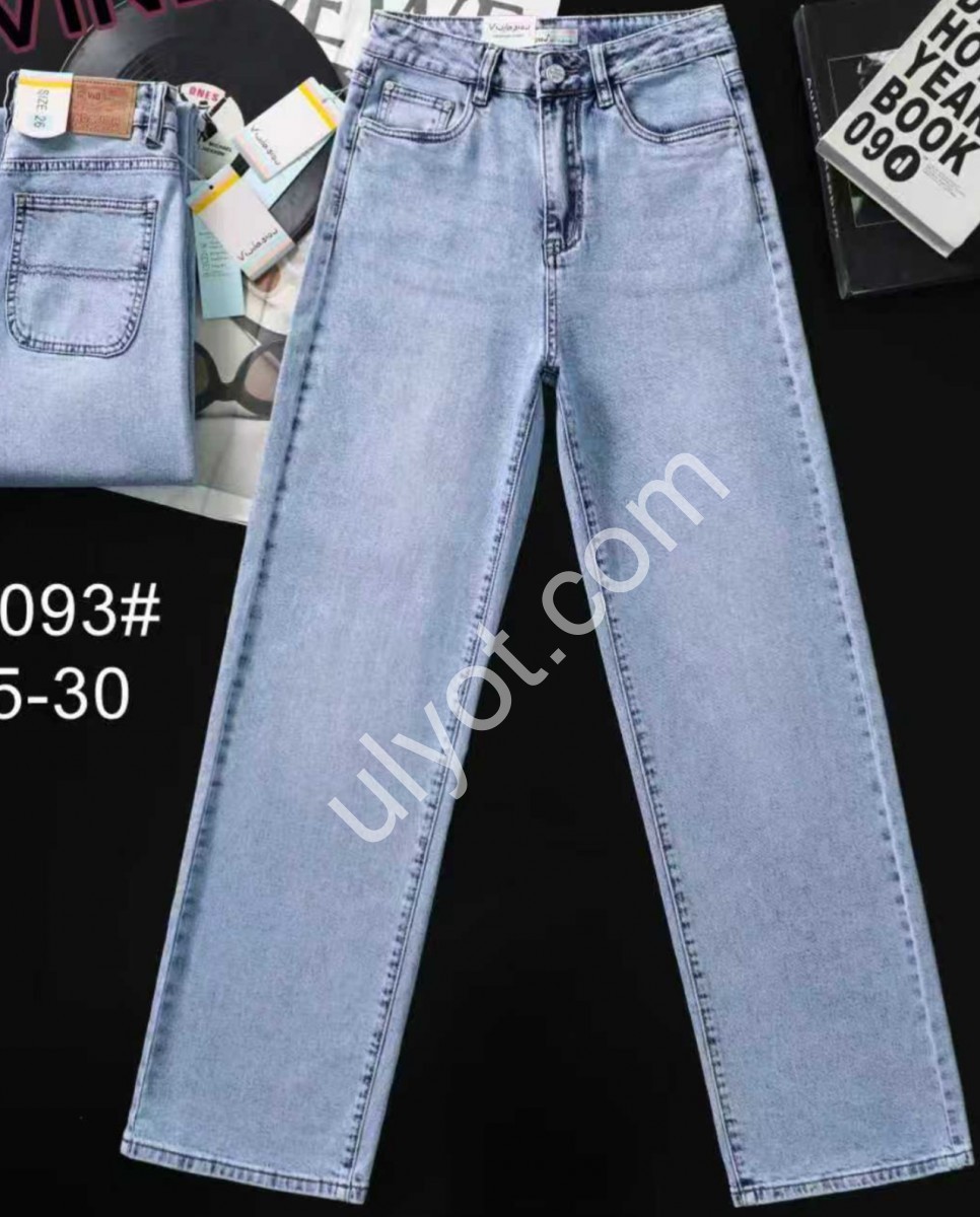 ДЖИНСЫ V&D (25-30) ГОЛУБОЙ 6093