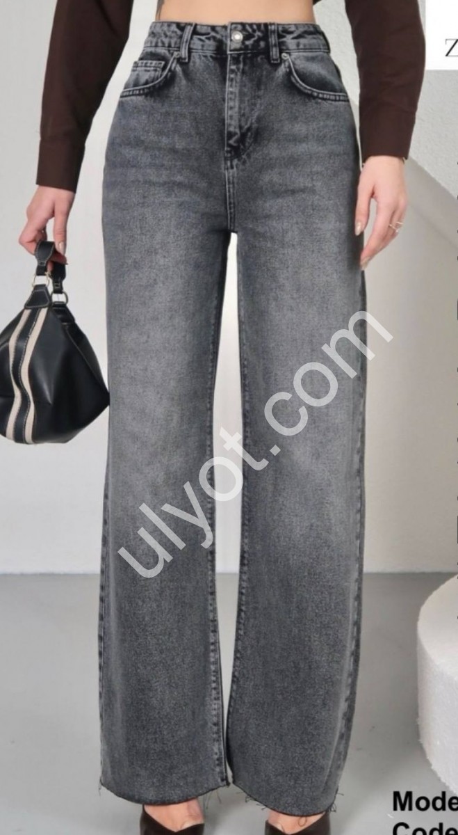 ДЖИНСИ ZEO BASIC (34-42) ГРАФІТ 5196