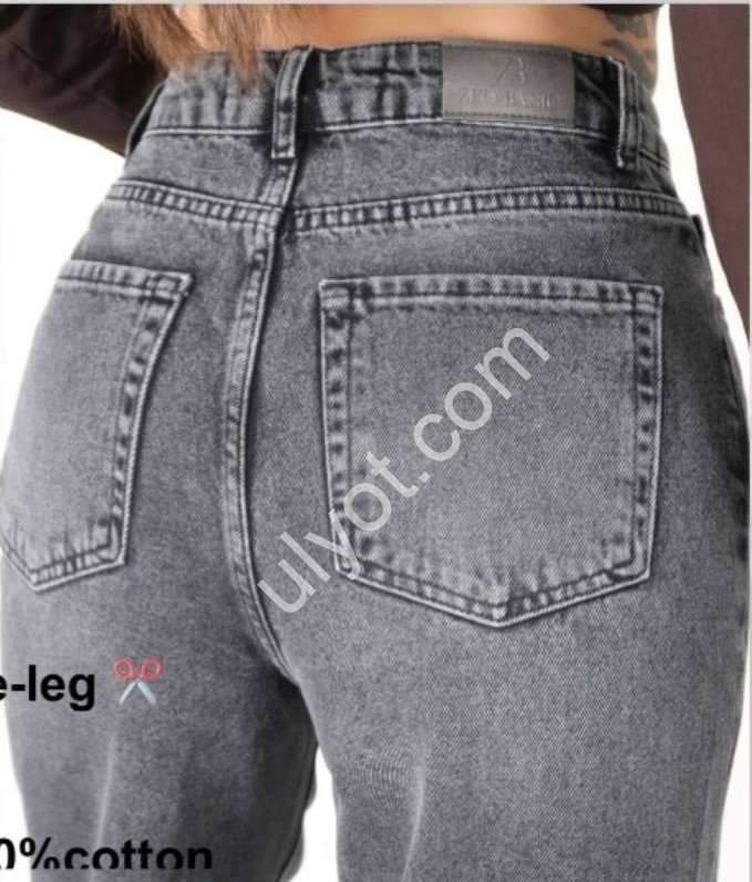 ДЖИНСИ ZEO BASIC (34-42) ГРАФІТ 5196