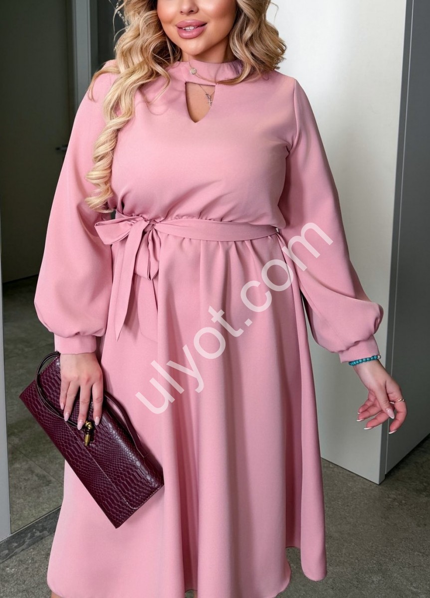 ПЛАТЬЕ (48-58) ПУДРА 0360