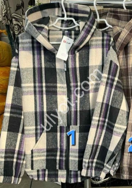 КОФТА ЗМІЙКА (X-4XL) КЛІТКА 8870-6