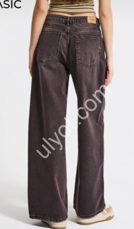 ДЖИНСИ IT'S BASIC (34-42) ШОКОЛАД 3311/2s6/16