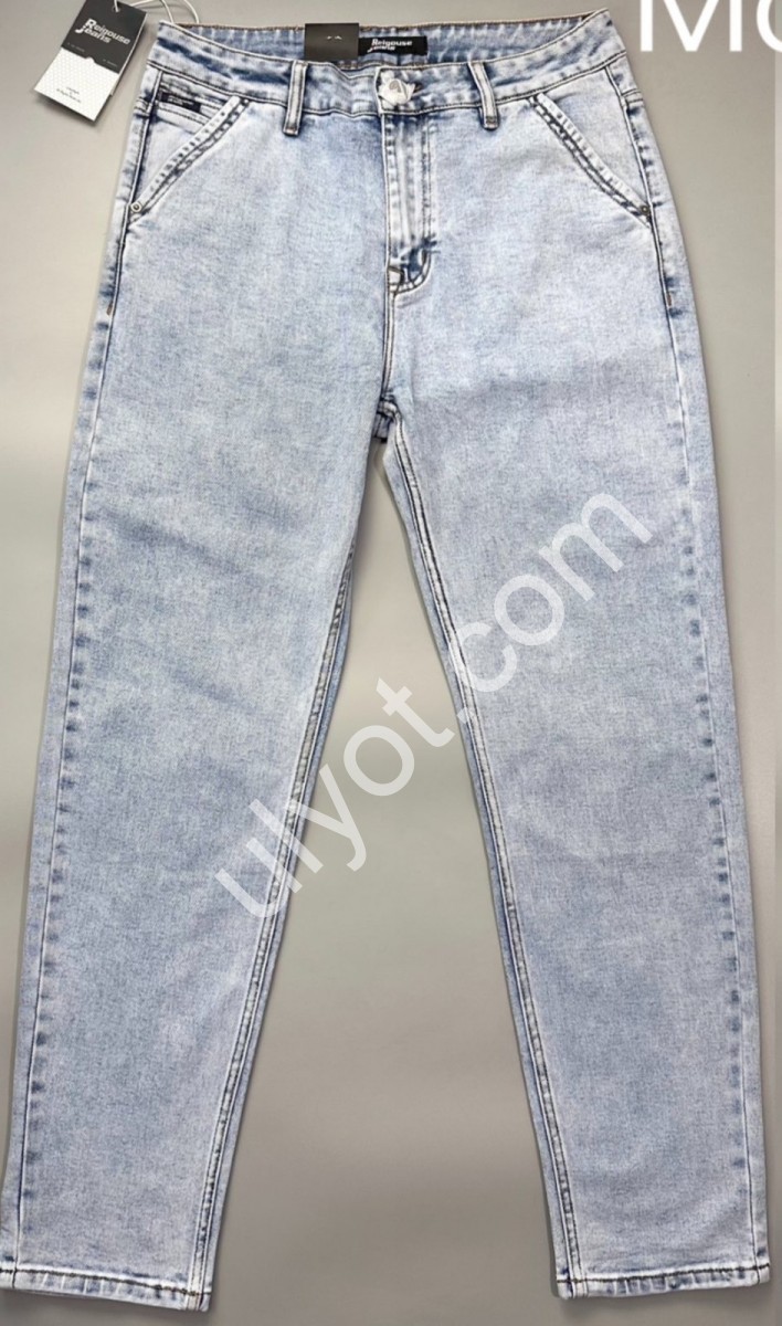 ДЖИНСИ REIGOUSE (29-36) MOM БЛАКИТНИЙ 6717