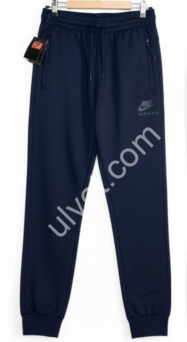 СПОРТ. ШТАНЫ N02 (50-58) МАНЖЕТ Т.СИНИЙ 48