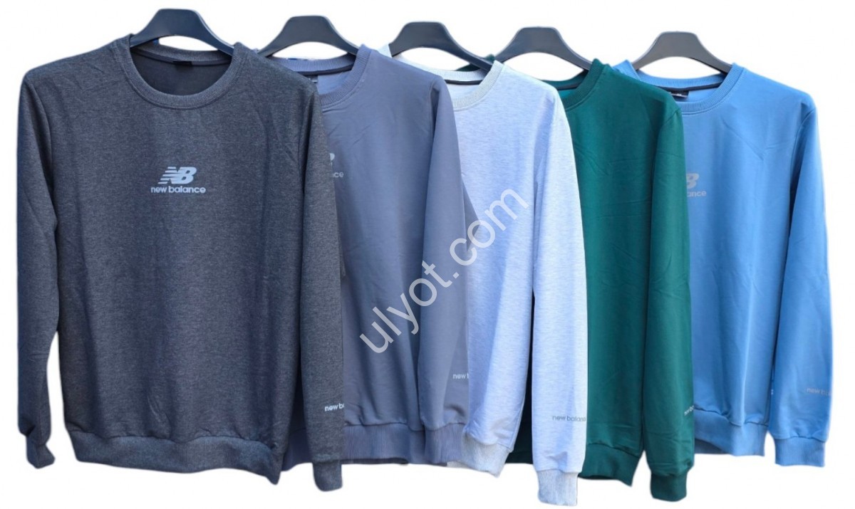 СВИТШОТ NB02 (46-54) ГОЛУБОЙ 