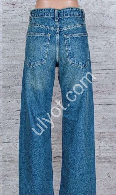 ДЖИНСИ TOP SHOP (25-32) СТРАЗИ Т.СИНІЙ 4887