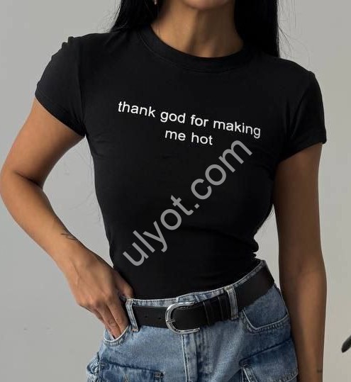 ФУТБОЛКА (42-48) ЧОРНИЙ 4206