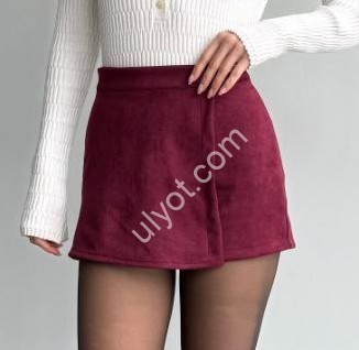 ШОРТИ-Спідниця (42-46) БОРДО 1702