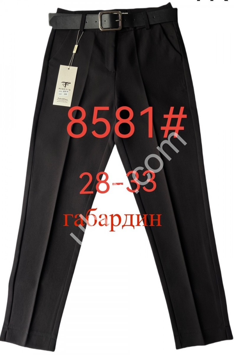ШТАНИ (28-33) ЧОРНИЙ 8581