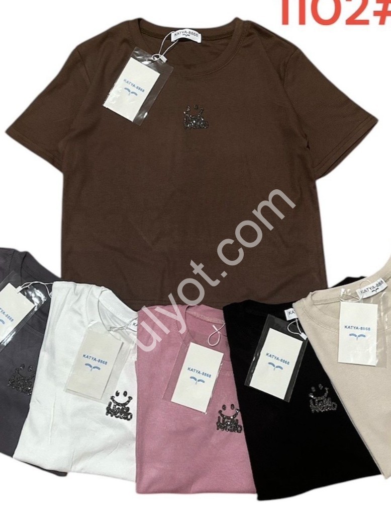 ФУТБОЛКА (ONESIZE 42-48) МИКС 1102