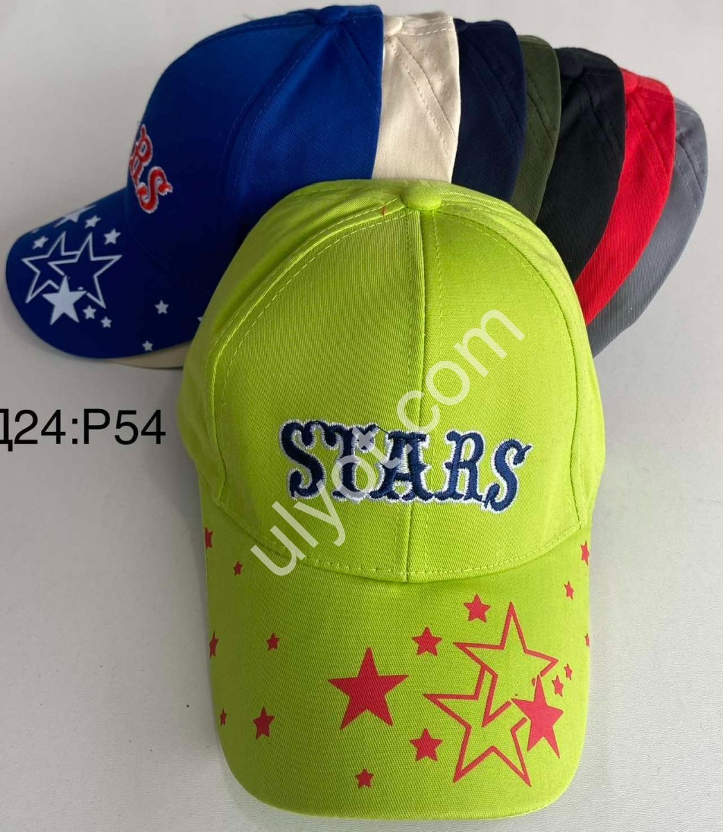 КЕПКА (ONE SIZE 54) МІКС D24