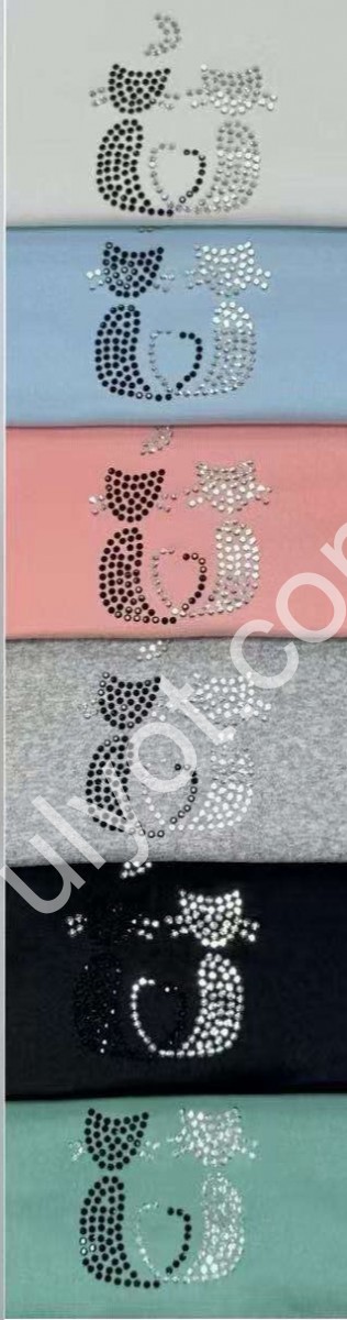 ФУТБОЛКА (ONE SIZE ) МИКС 2639