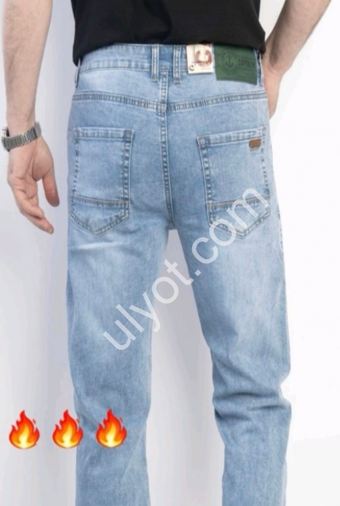 ДЖИНСЫ CAPTAIN (29-38) СИНИЙ 19156