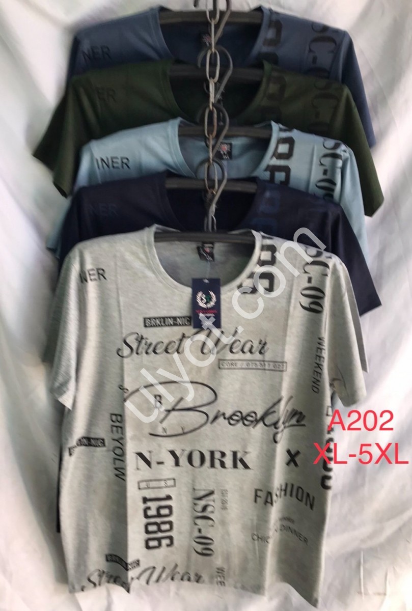 ФУТБОЛКА (XL-5XL) МИКС A202